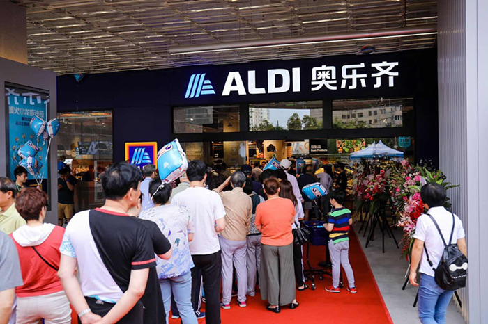 Aldi China‘s first two new stores opened
